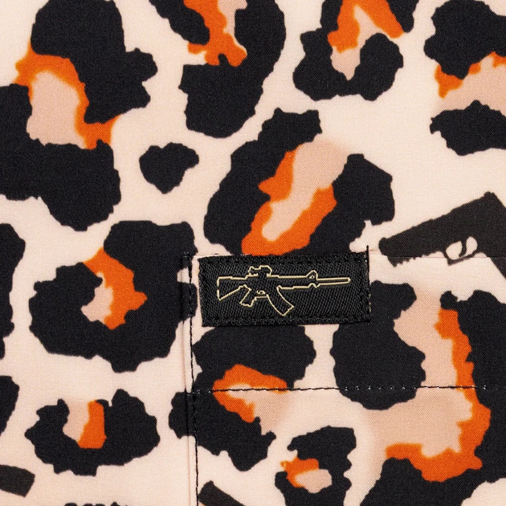 Retro Rifle Leopard Button Down - Picture 3 of 4